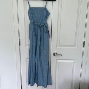 J. Crew Denim Jumpsuit Size 00